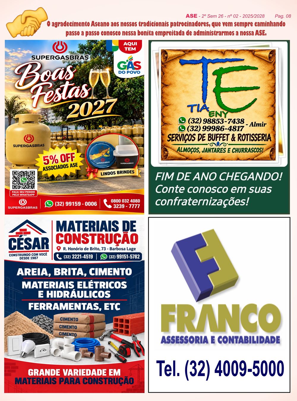 Página 8 da revista